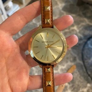Michael Kors Brown double wrap watch